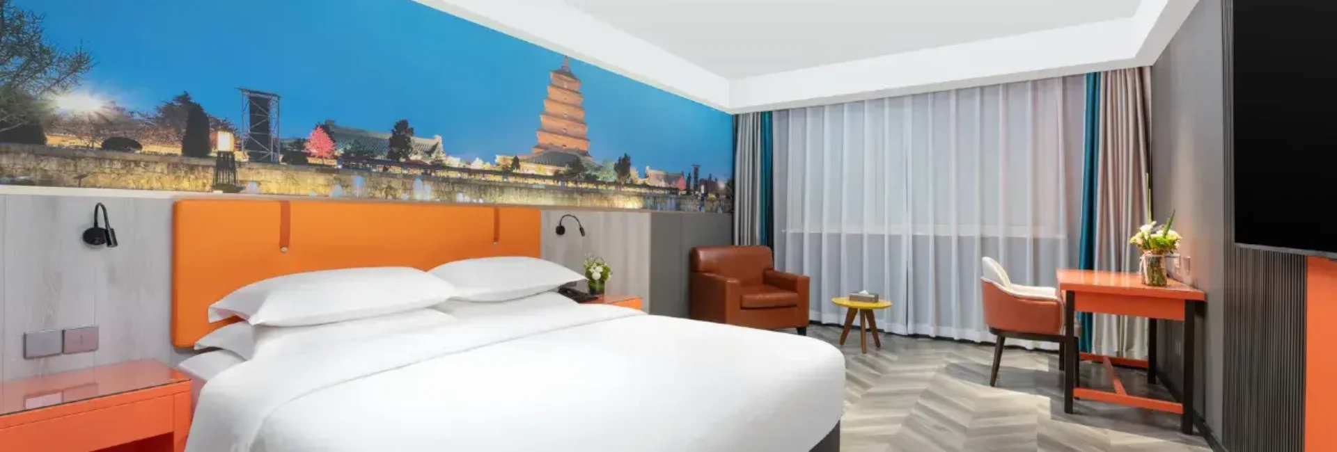 신시 더블 베드룸